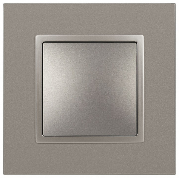 Переключатель перекрестный одноклавишный без рамки Эра Эра Elegance 14-1108-16