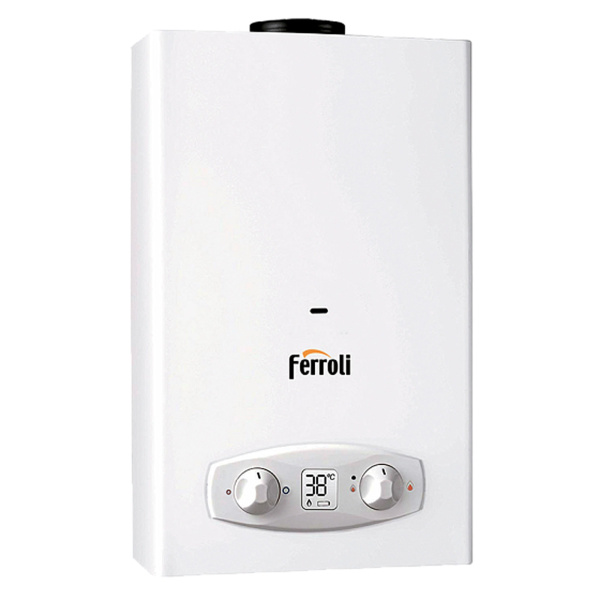 Водонагреватель газовый Ferroli VERONA 11 D(NG) проточный, настенный, откр. кам. сгор.