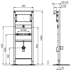 Монтажный элемент для писсуара Ideal Standard Prosys R016367