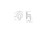 Смеситель для душа Vitra Root Round A4272829EXP медь