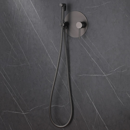 Гигиенический душ Abber Emotion AF8826NG со смесителем никель