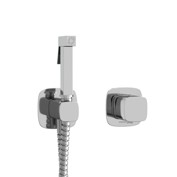 Гигиенический душ WasserKRAFT Naab A8651.326.057.136 хром