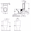 Чаша напольного унитаза Villeroy&Boch Century 665410R1