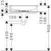 Раковина Hansgrohe Xuniva D 55 60165450