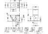 Чаша напольного унитаза Duravit DuraStyle 21550900001-WG
