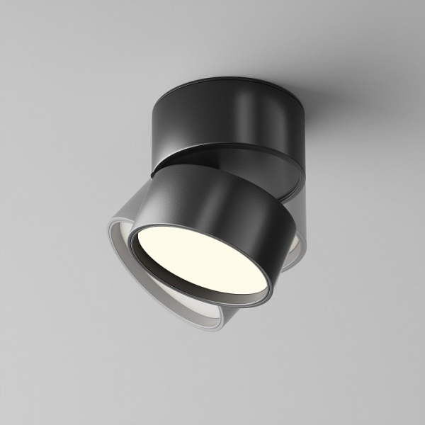 Накладной светильник Maytoni Technical Онда C024CL-12W3K-B-1