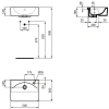Раковина 50x36 см Ideal Standard Connect Cube E779501