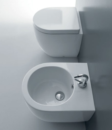 Биде напольное KERASAN Flo 3121bi*1