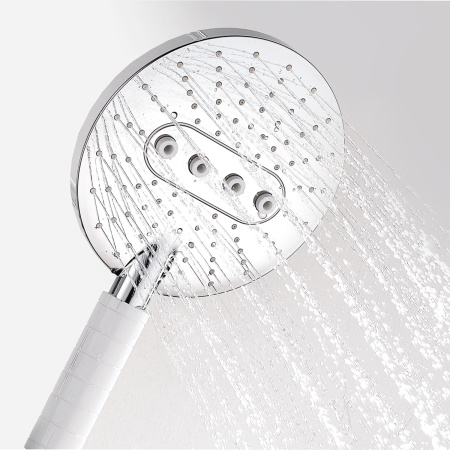 Душевая стойка WasserKRAFT A185.067.059.WM белый матовый