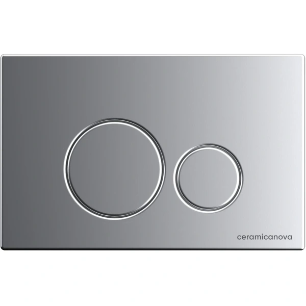 Инсталляция для унитаза Ceramica Nova Envision Round CN1001M с кнопкой смыва, матовый хром