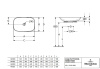 Раковина Villeroy&Boch Loop & Friends 60 4A5700R7 чистый черный