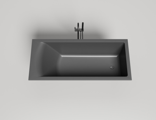 Ванна из искусственного камня Salini Cascata Kit 170x75 104323MF покраска по RAL полностью