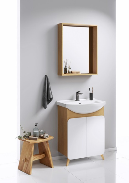 Тумба под раковину Aqwella Basic BAS0106DZ 65 см