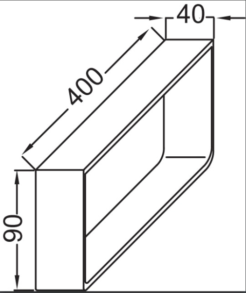 Полотенцедержатель Jacob Delafon Parallel 52 EB506-BME Металл