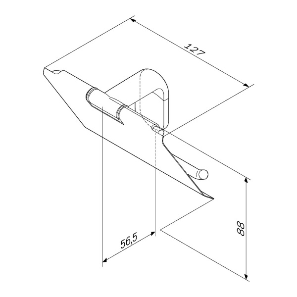 Держатель для туалетной бумаги AM.PM X-Joy A84341422