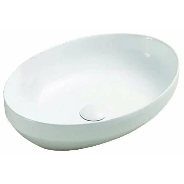 Раковина-чаша CeramaLux 78590 50,2x36,3 см, накладная, белый