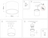 Накладной светильник Ambrella Light TN TN5359