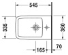 Биде подвесное Duravit PuraVida 2247150000