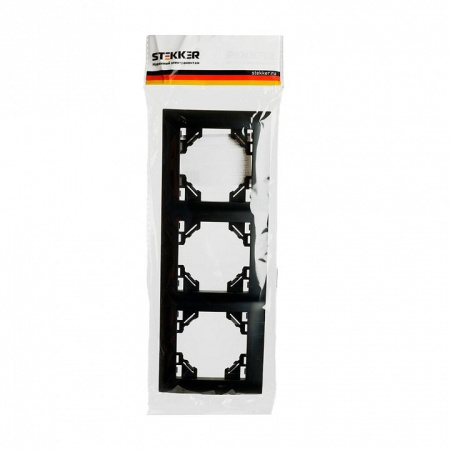 Рамка на 3 поста Stekker Эрна Элегант 49663