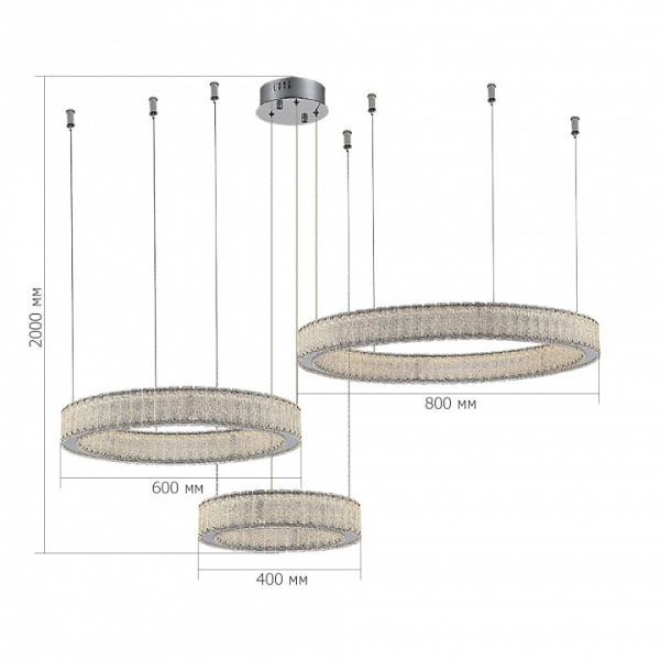 Подвесной светильник ST-Luce Latozzo SL6008.113.03