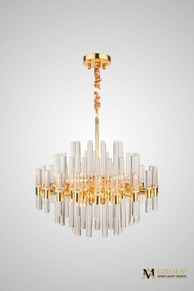 Люстра на штанге AM-Group ADRIAN ADRIAN L600 GOLD