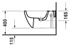 Биде подвесное Duravit Happy D.2 2258150000