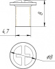 Подвес для трека Arlight MAG-45 027017