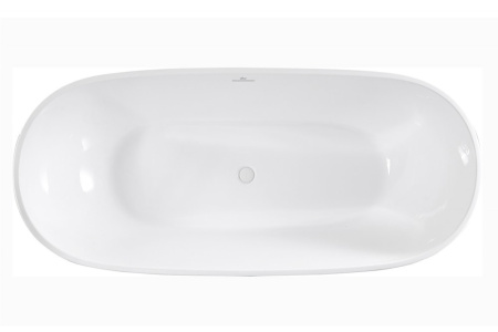 Акриловая ванна Abber 180x80 AB9263-1.8 белая глянцевая