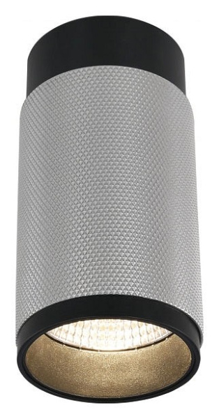 Накладной светильник iLedex Technical Delta 1954-10W-3000K-36 BK+SL