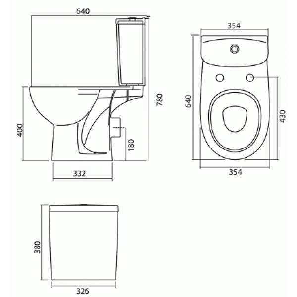 Унитаз-компакт Kolo Freja L79211000 с сиденьем микролифт, белый