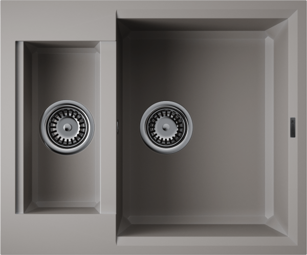 Кухонная мойка Omoikiri Sakaime 60-2 4993554 leningrad grey