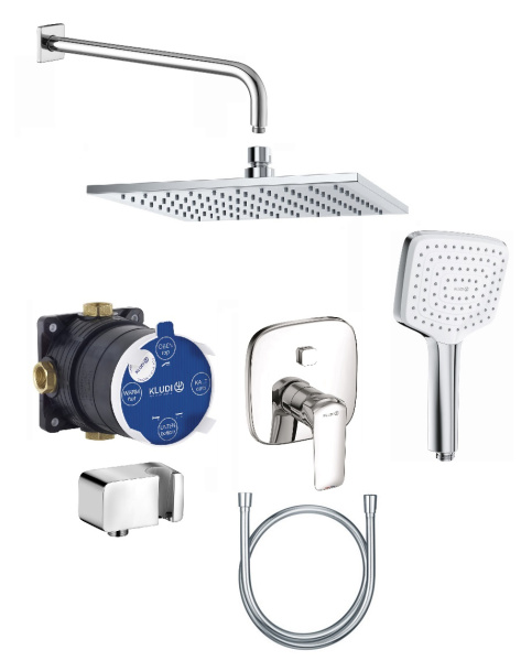 Душевой комплект 7 в 1 Kludi Ameo 416720575