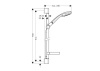 Душевой гарнитур hansgrohe Croma 100 Vario/Unica`c 27771000