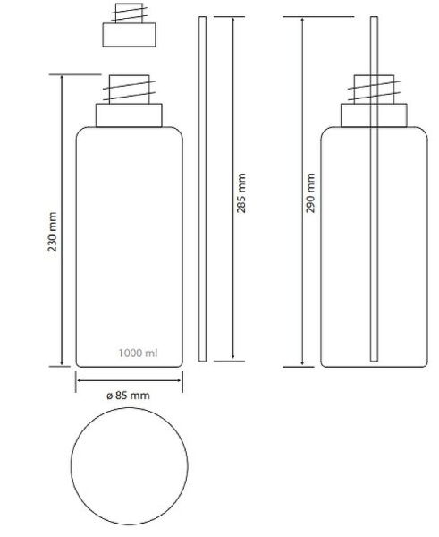 Колба для дозатора Bemeta 40235