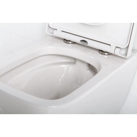 Унитаз подвесной BelBagno Alpina BB10100CHR безободковый, белый