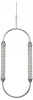 Подвесной светильник Indigo Ellisse 14005/1P Chrome