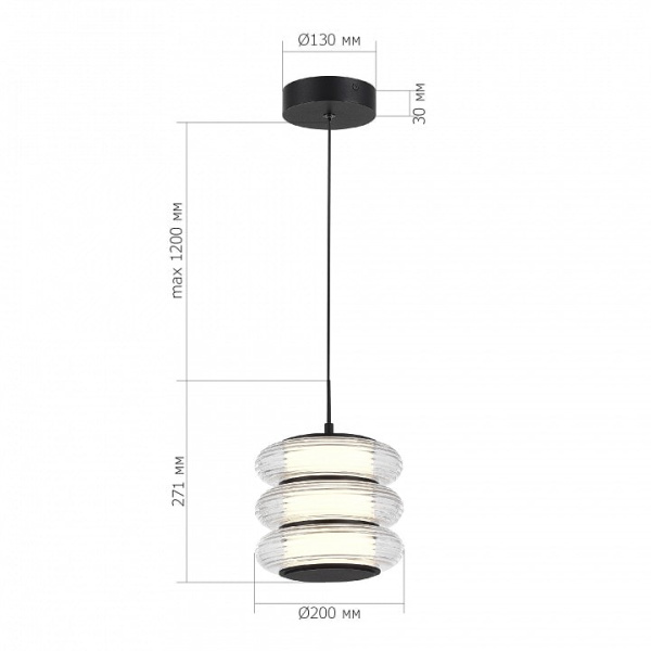 Подвесной светильник ST-Luce FRITTELA SL6239.403.03
