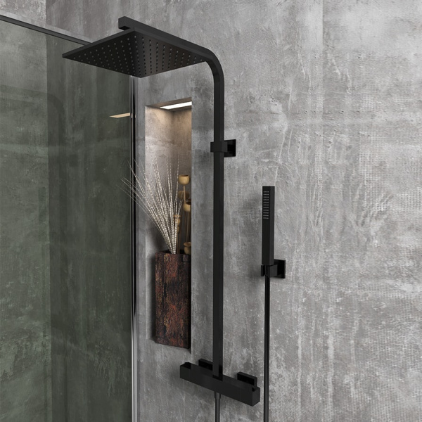 Душевая система Paini Dax-R 84PQ689TH с термостатом