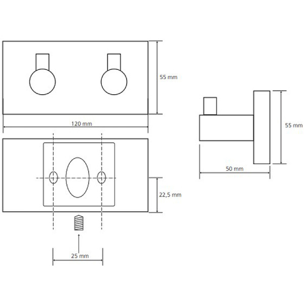 Крючок Bemeta Beta 132405202