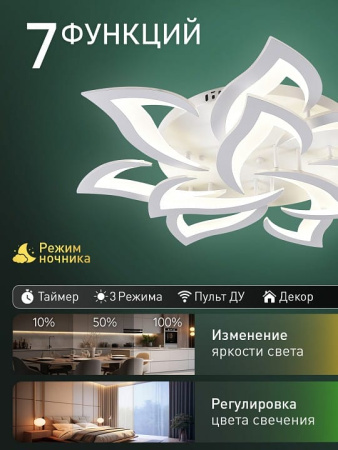 Потолочная люстра Natali Kovaltseva  LED SMART 84023