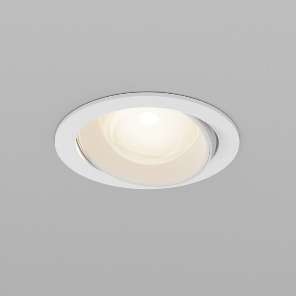 Встраиваемый светильник Maytoni Lens DL105-12W3K-W