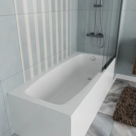 Акриловая ванна Vincea VBT-2S170-FR 170x75 см, белый