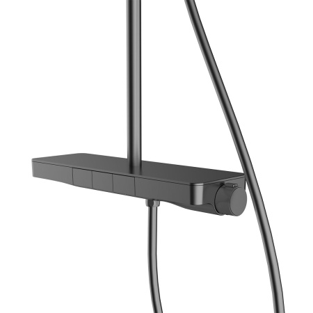 Душевая стойка Vincea Inspire VSFS-3I12TGM вороненная сталь