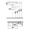 Раковина 50x23 см Jika Olymp 8156130001051