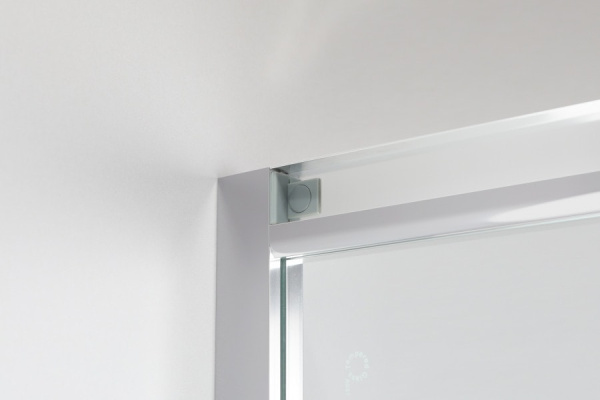 Душевая дверь в нишу Roca Leon 140х195 ZRU9307667 хром стекло прозрачное