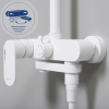 Душевая стойка WasserKRAFT A185.067.059.WM белый матовый