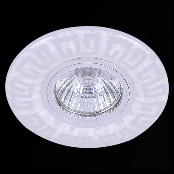 Встраиваемый светильник Reluce  09504-9.0-001MN MR16+LED3W WH/CR