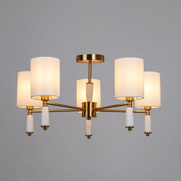 Люстра на штанге Arte Lamp WAVERLEY A4102PL-5PB