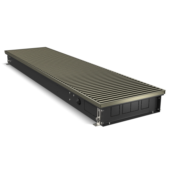 Конвектор внутрипольный Royal Thermo ATRIUM TURBO-90/300/2300-DG-U-DB