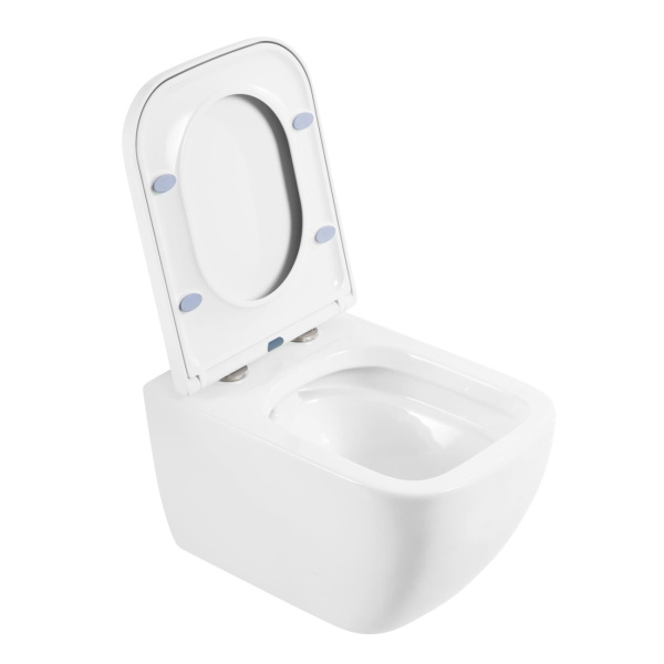 Унитаз подвесной BelBagno Alpina BB10100CHR/SC